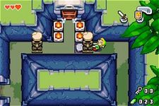 une photo d'Ã©cran de The Legend of Zelda - The Minish Cap sur Nintendo Game Boy Advance